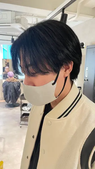 ショート カラー メンズ ili心斎橋所属・🩵韓国ハイトーン/ デザインYUZU🩵のヘアスタイル