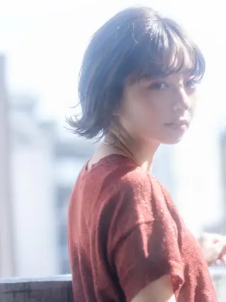 ショート カラー 🎀ハイトーン/レイ ヤー/Reina🎀のヘアスタイル