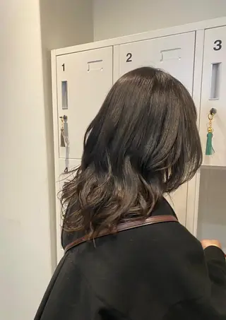 カラー やました りの☁のヘアスタイル