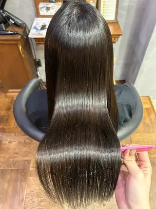 ロング 竹川菜海 /髪質改善/縮毛矯正のヘアスタイル