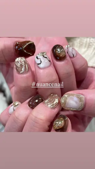 ネイル 淡色ネイル 🎀moeのネイルデザイン