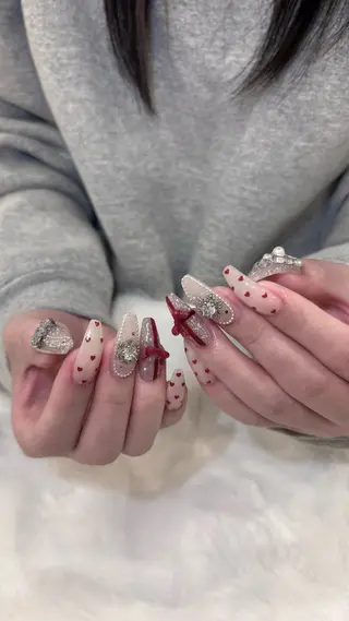 ネイル 名古屋ワンホンネイル 沙理亜のネイルデザイン