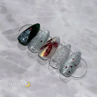 ネイル ritsuna🌙 nail堺筋本町のネイルデザイン