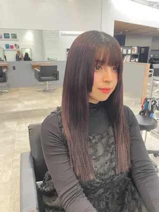 ロング カラー 暖色/透明感カラー /nanami🌼のヘアスタイル