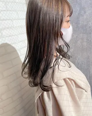 カラー レイヤー/ボブ/ 顔周り/yukinaのヘアスタイル