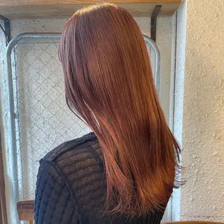 ロング カラー ヘアアレンジ 押切 響 のヘアスタイル