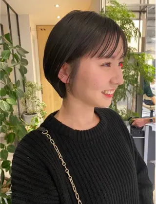 ショート レイヤーカット Kinoのヘアスタイル