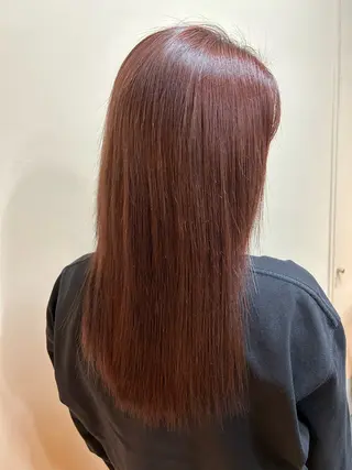 セミロング 水谷 菜央のヘアスタイル