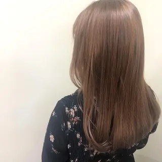 セミロング beauty: beast 大名店のヘアスタイル