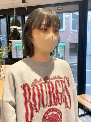 ミディアム カラー haru/レイヤー/ ウルフのヘアスタイル