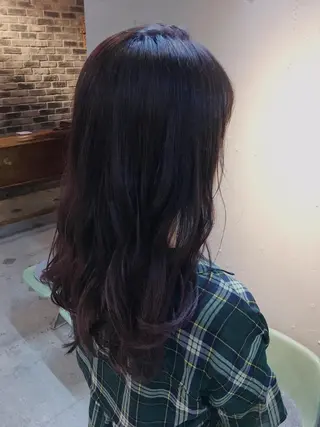 ロング カラー パーマ 代表 中島貴志のヘアスタイル