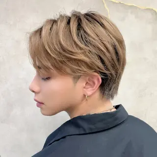 カラー メンズ Lond   ange池袋所属・メンズ特化美容師✂️ 和野瑛怜菜のヘアスタイル