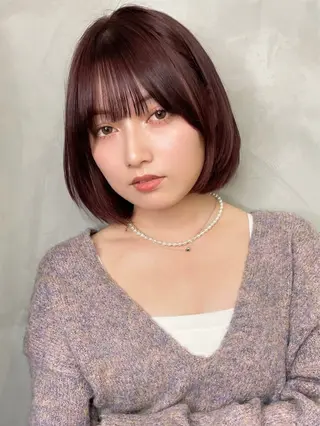 ショート 【韓国/レイヤー/ カラー】新井 望乃果のヘアスタイル