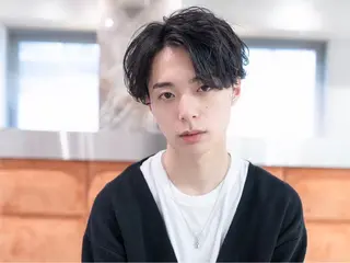 ミディアム ブリーチカラー/原宿 /髪質改善/shinのヘアスタイル