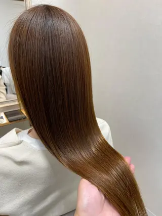 セミロング カラー 池田 雄太 ✨美髪縮毛矯正✨のヘアスタイル