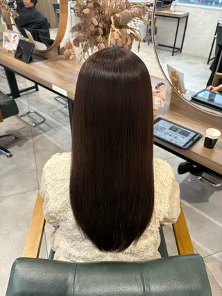 ロング 🧸艶ブリーチ/深み カラー🌺Noa🌺のヘアスタイル