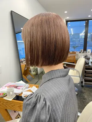 ショート カラー pole所属・【pole】 minaのヘアスタイル