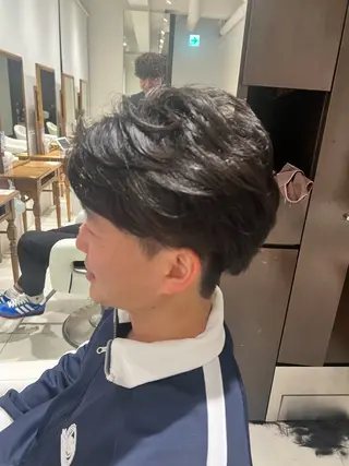 パーマ メンズ ヘア&メイクEarth所属・武藤 豊のヘアスタイル