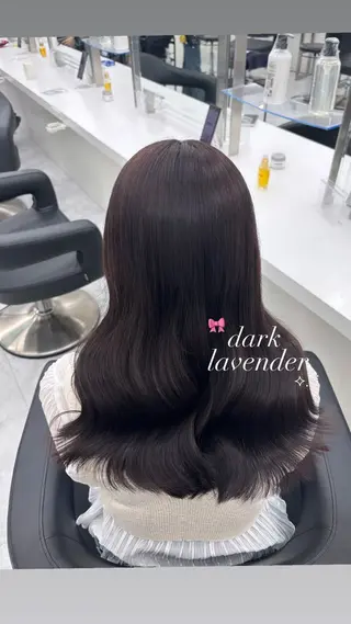 セミロング Hina🎀♡ 暖色/縮毛のヘアスタイル