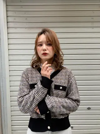 セミロング 河野 行史のヘアスタイル