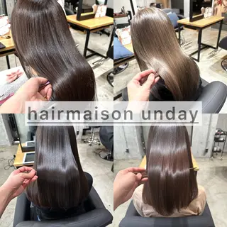 セミロング カラー ✨髪質改善/ブリーチ /ショート高山のヘアスタイル