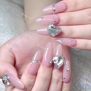 ネイル 長いだし/スカルプ/ パラシェルN.oneのネイルデザイン