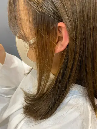 ロング ⭐️透明感カラー/ パーマ⭐️宮野翔のヘアスタイル