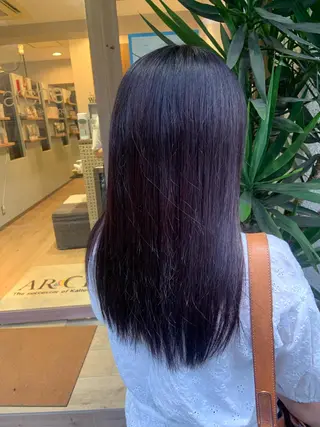 ミディアム カラー 🤍透明感/韓国風 🤍サクラギヒトミのヘアスタイル