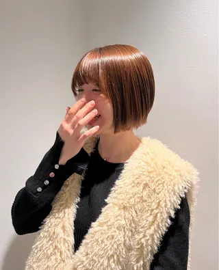 ショート e.n.u烏丸所属・木下 美華のヘアスタイル
