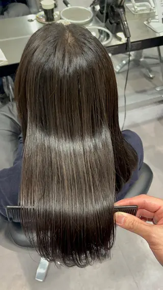 ロング カラー パーマ 🌈艶髪/髪質改善 新宿itouのヘアスタイル