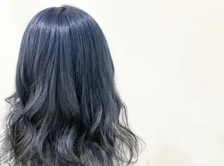セミロング カラー あべ ゆうかのヘアスタイル