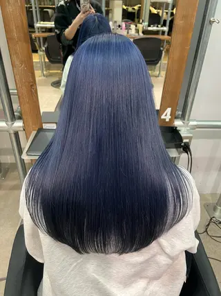 セミロング カラー 透明感カラー/レイヤ ーhinata.のヘアスタイル