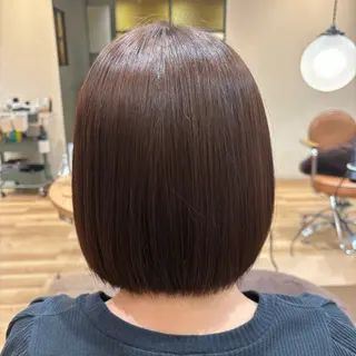 ミディアム 小西 七菜子のヘアスタイル