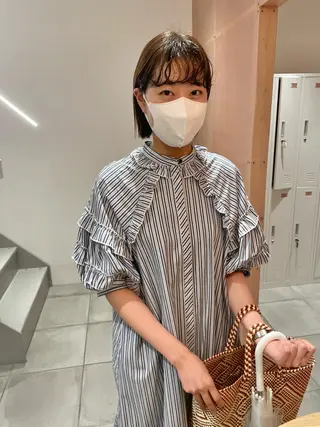 パーマ 上平 綾菜のヘアスタイル