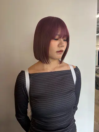 カラー ボブカットモデル募集 ¥0🎀MEIのヘアスタイル