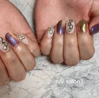 ネイル 吉川市 ネイルサロンLのネイルデザイン