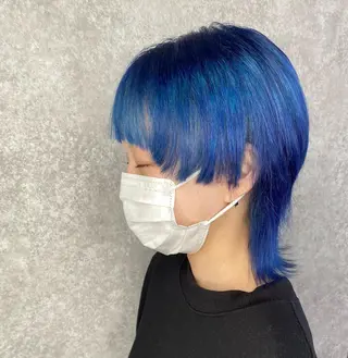 ロング カラー UNDER vr 【アンダーバー】のヘアスタイル