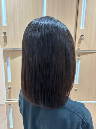 ミディアム カラー パーマ Atre.所属・🤍美髪縮毛/髪質 改善/池上夏凜🤍のヘアスタイル