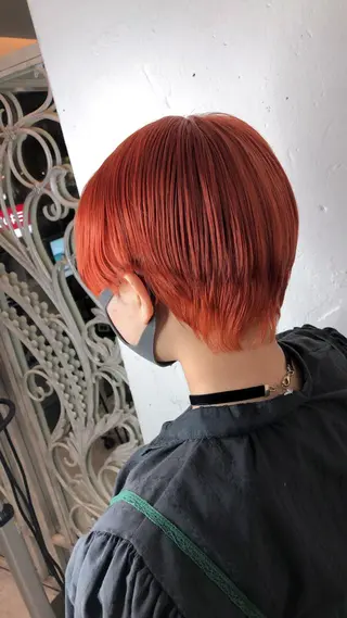 ショート カラー デザインカラー🎨 下北沢 / 磯部のヘアスタイル