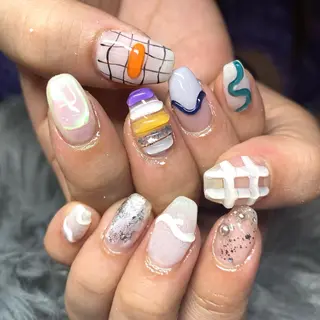 ネイル Nails VINATI所属・ササキスズナ Jr.ネイリストのネイルデザイン