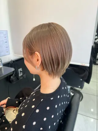 ショート カラー YUDU🍊 germe/ジェルムのヘアスタイル