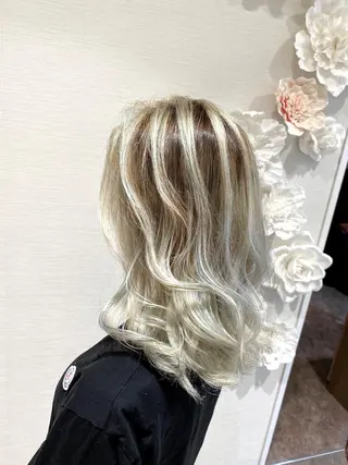 ロング カラー 横山 直輝のヘアスタイル