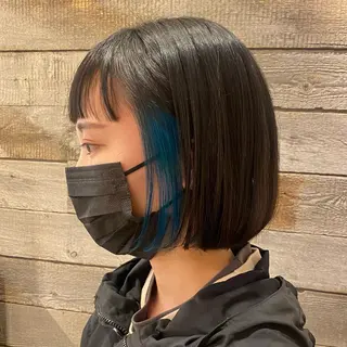 ショート カラー ANNA /艶髪/ハイトーンのヘアスタイル