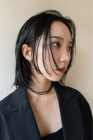ショート カラー レイヤー／似合わせ TAKUYAのヘアスタイル