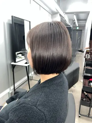 ショート カラー パーマ 🌈艶髪/髪質改善 新宿itouのヘアスタイル