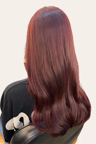 ロング ニワ/レイヤーカット /透明感カラー💎のヘアスタイル