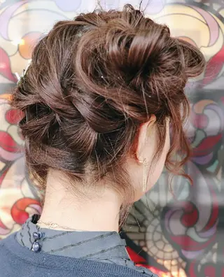 ヘアアレンジ LAMP HAIR  ランプヘアー所属・徳永 博志のヘアスタイル