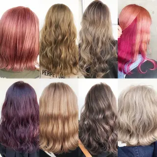 カラー 🌈艶ハイトーン🌈 心を込めます🤝涼介のヘアスタイル