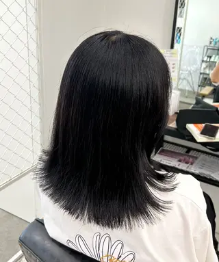 ミディアム カラー ちょめ/八王子 ZEST emuのヘアスタイル