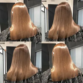 セミロング SALOWIN 梅田所属・山口滉斗/美髪 縮毛矯正/髪質改善のヘアスタイル